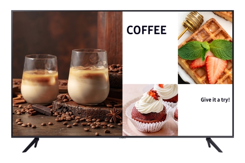 Samsung BE50C-H - 50" Diagonal Class BEC-H Series LED-backlit LCD TV - Crystal UHD - digital signage - Smart TV - Tizen OS - 4K UHD (2160p) 3840 x 2160 - HDR - black