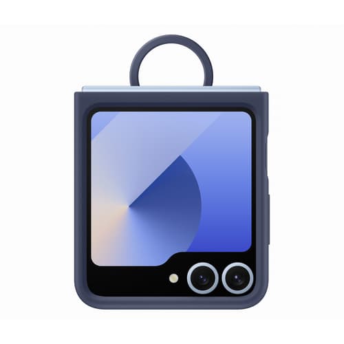 SILI CASE W/RING FLIP7 FE/6 NAVY