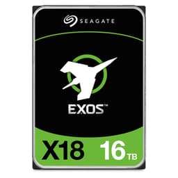 Seagate Exos X18 ST16000NM000J - Hard drive - 16 TB - internal - SATA 6Gb/s - 7200 rpm - buffer: 256 MB