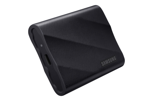 Samsung T9 MU-PG2T0B - SSD - encrypted - 2 TB - external (portable) - USB 3.2 Gen 2x2 (USB-C connector) - 256-bit AES - black