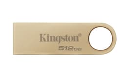 Kingston DataTraveler SE9 G3 - USB flash drive - 512 GB - USB 3.2 Gen 1 - gold