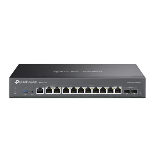 TP-Link Omada ER7412-M2 V1 - Router 12-port switch - 1GbE, 2.5GbE - WAN ports: 12 - rack-mountable