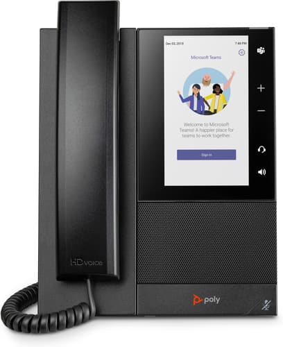 Poly CCX 505 - For Microsoft Teams - VoIP phone - SIP, SDP, RTCP, RTP, SRTP