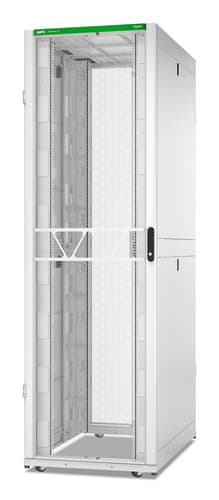 APC NetShelter SX Gen 2 - Rack cabinet - 2436H x 750W x 1200D mm, with sides - floor-standing - white - 52U - 19" - TAA Compliant
