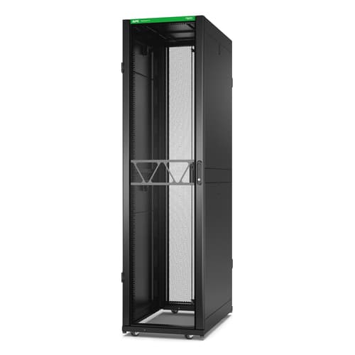 APC NetShelter SX Gen 2 - Rack cabinet - 2258H x 600W x 1070D mm, with Sides - floor-standing - black - 48U - 19" - TAA Compliant