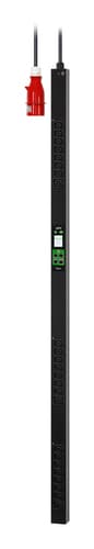 APC EasyPDU EPDU2216M - Power distribution unit (rack-mountable) - metered - AC 400 V - 11 kW - 11040 VA - 3-phase - Ethernet 10/100/1000, serial, USB - input: IEC 60309 3P+N+E - output connectors: 24 (21 x IEC 60320 C13, 3 x IEC 60320 C19) - 0U - 2 m cord - black