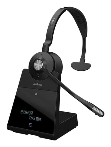 Jabra Engage 75 SE Mono - Headset - on-ear - DECT / Bluetooth - wireless - NFC - Zoom Certified, Google Meet Certified, Amazon Chime Certified, Certified for Microsoft Teams Open Office, Works With Chromebook Certified, UC certified