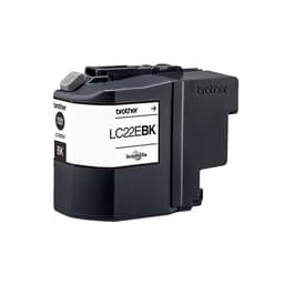 Brother LC22EBK - Super High Yield - black - original - ink cartridge - for Brother MFC-J5920DW
