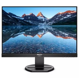 Philips B Line 240B9 - LED monitor - 24.1" (24" viewable) - 1920 x 1200 WUXGA @ 75 Hz - IPS - 300 cd/m� - 1000:1 - 4 ms - HDMI, DVI-D, VGA, DisplayPort - speakers - black texture