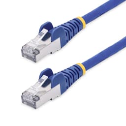 StarTech.com 2m Blue CAT8 Ethernet Cable, Snagless, S/FTP, 25G/40G - Patch cable - RJ-45 (M) to RJ-45 (M) - 2 m - 5.6 mm - S/FTP - 50 micron - CAT 5/5e/6/6a/8 - IEEE 802.3bt/IEEE 802.3ba - snagless, halogen-free, passive - blue