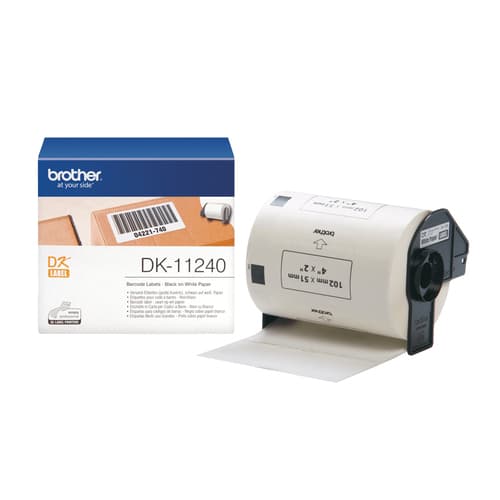 Brother DK-11240 - Black on white - 51 x 102 mm 600 label(s) shipping labels - for Brother QL-1050, QL-1050N, QL-1110NWBc, QL-550