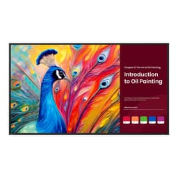 BenQ Education SH5504 - 55" Diagonal Class SH04 Series LED-backlit LCD display - education / business - Android - 4K UHD (2160p) 3840 x 2160