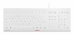 CHERRY STREAM KEYBOARD - Keyboard - USB - UK - key switch: CHERRY SX - pale grey