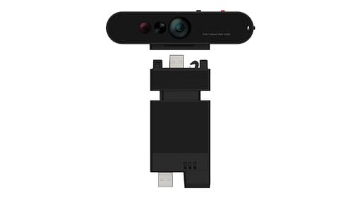 Lenovo ThinkVision MC60 (S) - Webcam - colour - 1920 x 1080 - 1080p - audio - USB 2.0 - MJPEG, YUY2
