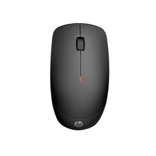 HP 235 Slim - Mouse - optical - 3 buttons - wireless - 2.4 GHz - USB wireless receiver - black — image 1