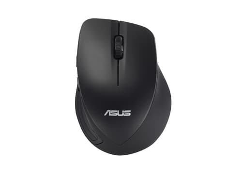 ASUS WT465 - Mouse - optical - wireless - 2.4 GHz - USB wireless receiver - black