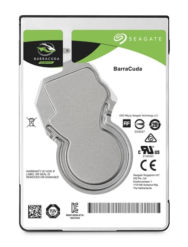 Seagate Guardian BarraCuda ST500LM030 - Hard drive - 500 GB - internal - 2.5" - SATA 6Gb/s - 5400 rpm - buffer: 128 MB