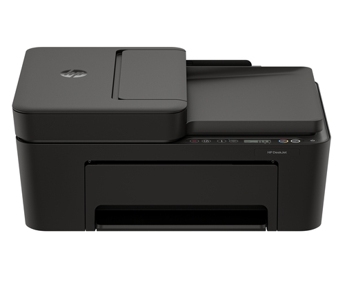 HP Deskjet 4310 All-in-One - Multifunction printer - colour - ink-jet - 216 x 297 mm (original) - A4/Legal (media) - up to 6 ppm (copying) - up to 8.5 ppm (printing) - 60 sheets - USB 2.0, Wi-Fi(n), Bluetooth - black cement with black cement accent — image 1