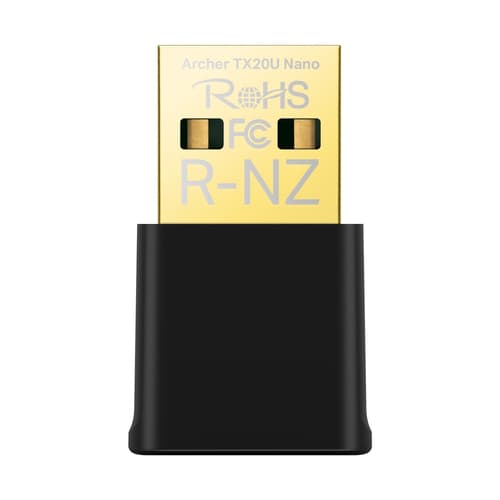 TP-Link Archer TX20U Nano V1 - Network adapter - USB 2.0 - Wi-Fi 5, Wi-Fi 6