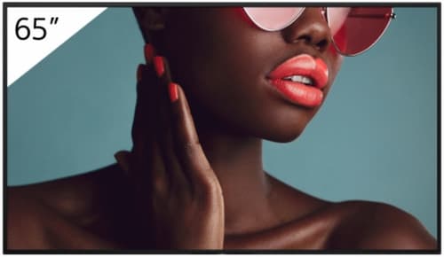 Sony Bravia Professional Displays FW-65BZ40L - 65" Diagonal Class BZ40L Series LED-backlit LCD display - digital signage - Android TV - 4K UHD (2160p) 3840 x 2160 - HDR - Direct LED