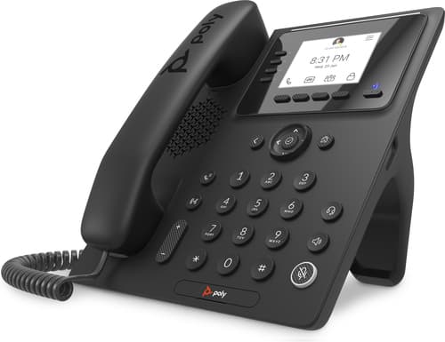 Poly CCX 350 for Microsoft Teams - VoIP phone - black