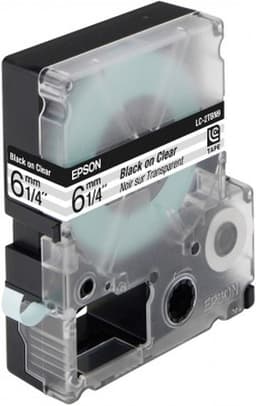 Epson LC-2TBN9 - Transparency film - black on transparent - Roll (0.6 cm x 9 m) 1 roll(s) - for LabelWorks LW-1000P, LW-300, LW-300L, LW-400, LW-400L, LW-400VP, LW-600P, LW-700, LW-900P