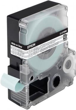 Epson LC-5TWN9 - Transparency film - black on transparent - Roll (1.8 cm x 9 m) 1 roll(s) - for LabelWorks LW-1000P, LW-400, LW-400L, LW-400VP, LW-600P, LW-700, LW-900P