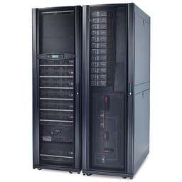 APC Symmetra PX 96kW Scalable to 160kW with Integrated Modular Distribution - Power array - AC 400 V - 96 kW - 96000 VA - 3-phase - output connectors: 1 - 42U - black