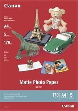 Canon MP-101 - Matte - A4 (210 x 297 mm) - 170 g/m� - 5 sheet(s) photo paper - for PIXMA PRO-1, PRO-10, PRO-100