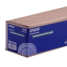 Epson Media, Media, Roll, Doubleweight Matte Paper Roll, Graphic Arts - Graphic and Signage Paper, 44" x 25m, 180 g/m2
