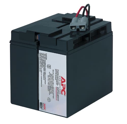 APC Replacement Battery Cartridge #7 - UPS battery - 1 x battery - Lead Acid - black - for P/N: SMT1500C, SMT1500I-AR, SMT1500IC, SMT1500NC, SMT1500TW, SUA1500ICH-45, SUA1500-TW
