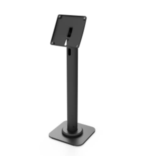 Compulocks VESA Tilting Kiosk Stand 4" with Cable Management - Stand - for tablet - black - mounting interface: 100 x 100 mm - pole mount