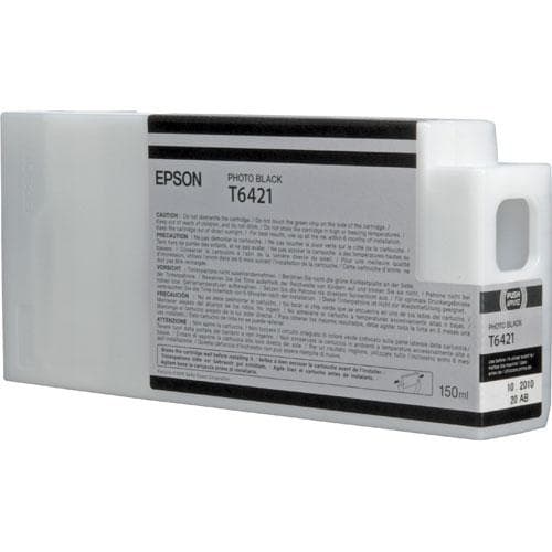Epson Ink Cartridges, Ultrachrome K3 Vivid Magenta, T6421, Singlepack, 1 x 150.0 ml Photo Black