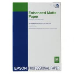 Epson Media, Media, Sheet paper, Enhanced Matte Paper, Graphic Arts - Graphic and Signage Paper, A3+, 192 g/m2, 100 Sheets