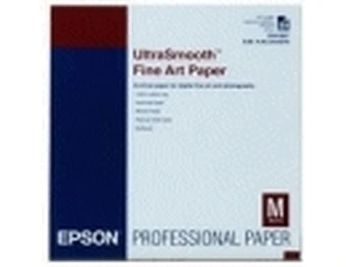Epson Media, Media, Sheet paper, Ultrasmooth Fine Art Paper, Graphic Arts - Fine Art Paper, A3+, 325 g/m2, 25 Sheets