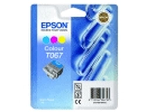 Epson T067 - Print cartridge - 1 x colour (cyan, magenta, yellow) - 220 pages - blister with RF alarm