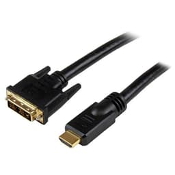 StarTech.com 15m High Speed HDMI Cable to DVI Digital Video Monitor - Adapter cable - HDMI male to DVI-D male - 15 m - shielded - black
