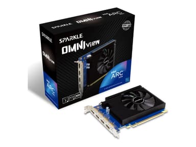 SPARKLE Intel Arc A310 OMNI View - Graphics card - Arc A310 - 4 GB GDDR6 - PCIe 4.0 x8 - 4 x HDMI