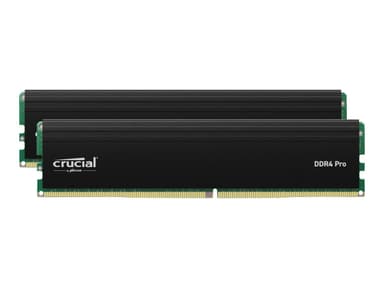 Crucial - DDR4 - kit - 32 GB: 2 x 16 GB - DIMM 288-pin