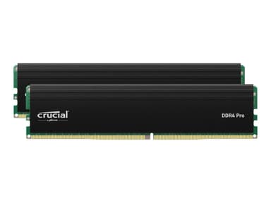 Crucial - DDR4 - kit - 64 GB: 2 x 32 GB - DIMM 288-pin