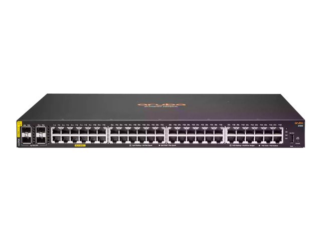 HPE Aruba 6100 48G Class4 PoE 4SFP+ 370W Switch