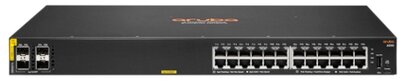 HPE Aruba 6000 24G Class4 PoE 4SFP 370W Switch