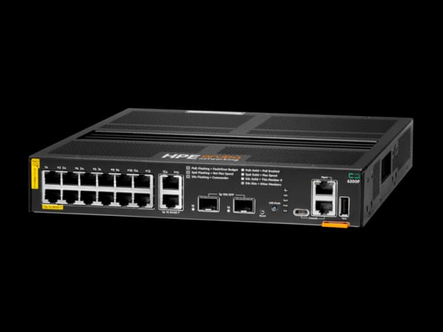 HPE Aruba 6200F 12G Class4 PoE 2G/2SFP+ 139W Switch