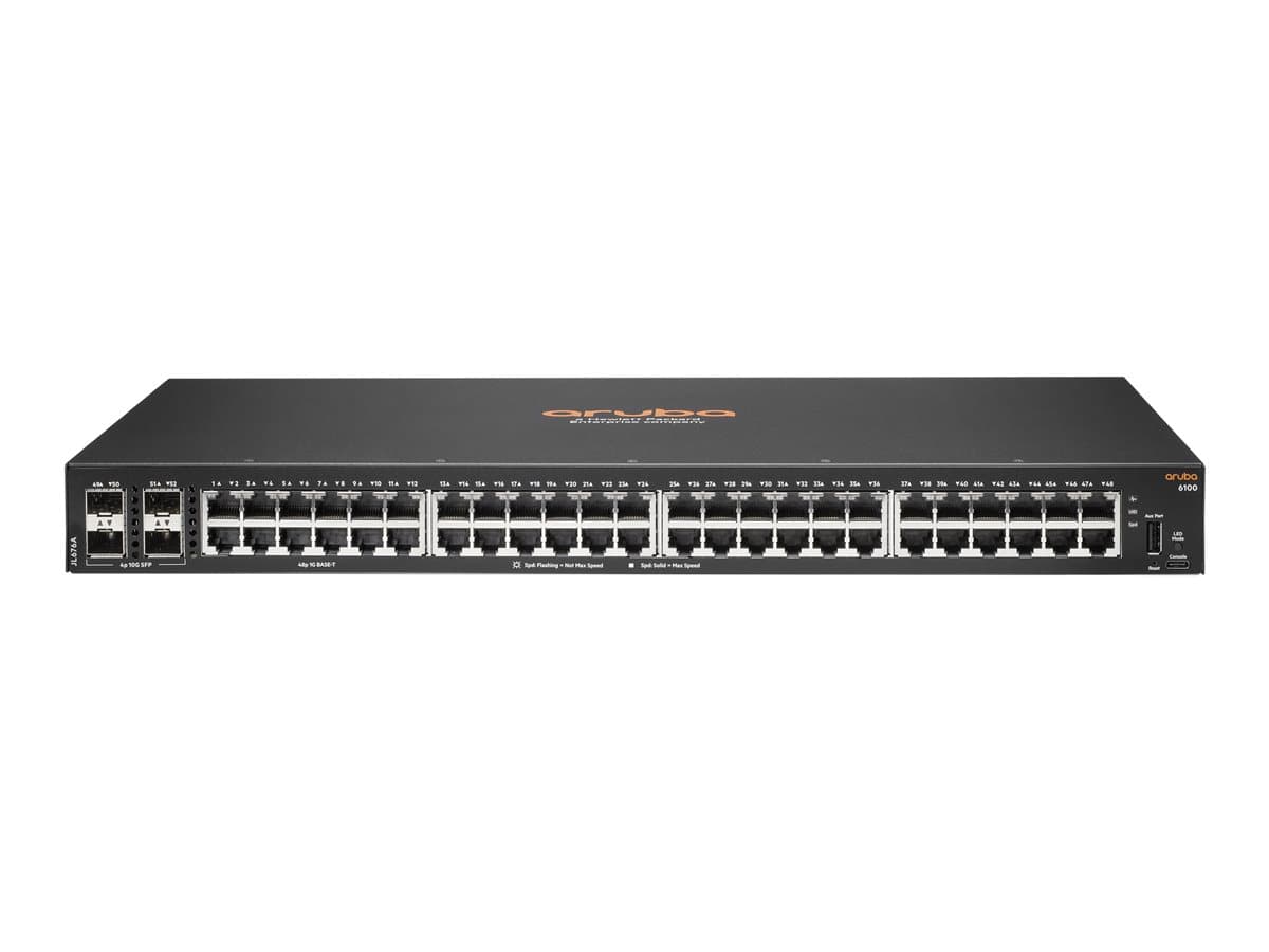 HPE Aruba 6100 48G 4SFP+ Switch