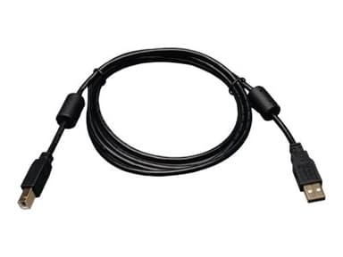 Eaton Tripp Lite Series USB 2.0 A to B Cable with Ferrite Chokes (M/M), 3 ft. (0.91 m)