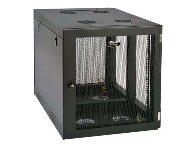 Eaton Tripp Lite Series 12U Wall Mount Rack Enclosure Server Cabinet Side Mount Wallmount