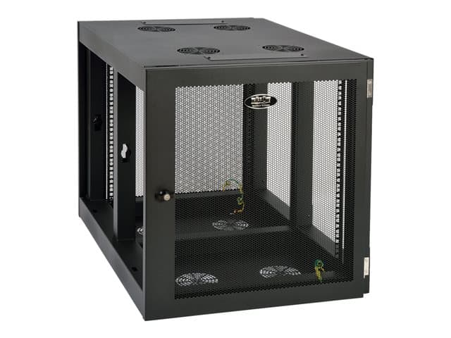 Eaton Tripp Lite Series 12U Wall Mount Rack Enclosure Server Cabinet Side Mount Wallmount
