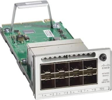 Cisco Catalyst 9300 Series Network Module - expansion module - 10 Gigabit SFP+ x 8