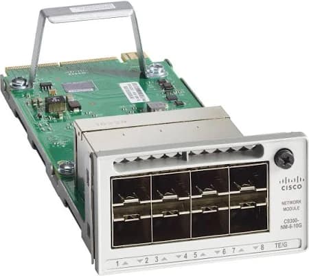 Cisco Catalyst 9300 Series Network Module - expansion module - 10 Gigabit SFP+ x 8