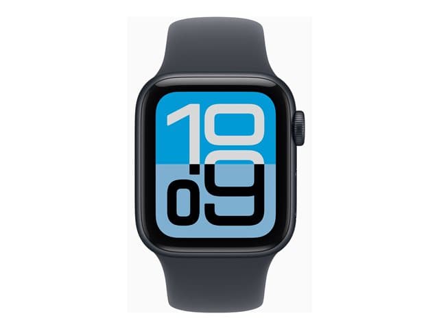 Apple Watch SE 3 (GPS) - midnight aluminium - smart watch with sport band - midnight - 64 GB